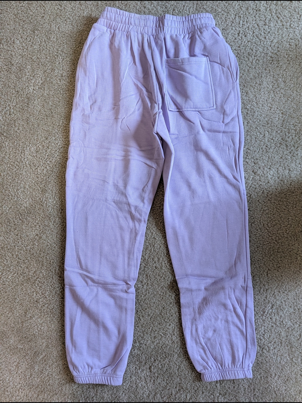Lilac Drawstring Joggers - Picture 2 of 2